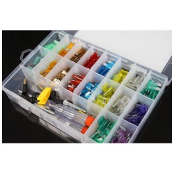 Automobilové poistky s testerom, sada 310ks MAR-POL