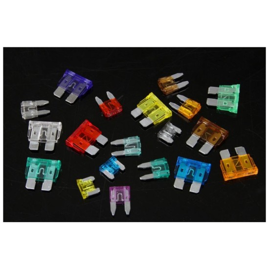 Automobilové poistky s testerom, sada 310ks MAR-POL Automobilové poistky s testerom, sada 310ks MAR-POL