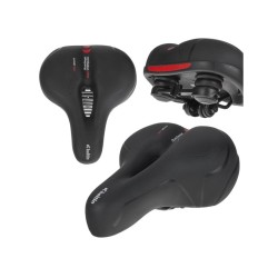 Penové sedlo na bicykel s odrazkou KELTIN