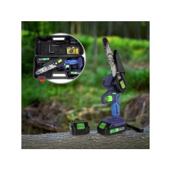 Akumulátorová jednoručná reťazová píla 6", 2x21V/ 2000mAh CATA Akumulátorová jednoručná reťazová píla 6", 2x21V/ 2000mAh CATA