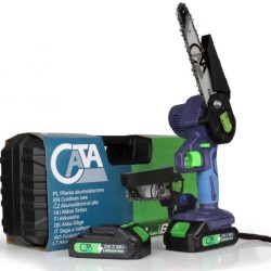 Akumulátorová jednoručná reťazová píla 6", 2x21V/ 2000mAh CATA