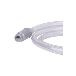 Hadica na víno 13 mm, 1,7 m, číra, s klapkou, potravinárska