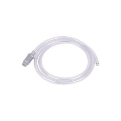 Hadica na víno 13 mm, 1,7 m, číra, s klapkou, potravinárska