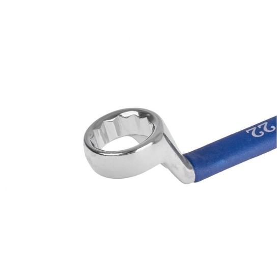 Prstencové kľúče 6 - 32 mm, obojstranné, s pogumovanou rukoväťou, sada 12 ks GEKO Prstencové kľúče 6 - 32 mm, obojstranné, s pogumovanou rukoväťou, sada 12 ks GEKO