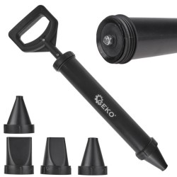 Vyhadzovacia kĺbová pištoľ 850 ml, 4 špičky GEKO Vyhadzovacia kĺbová pištoľ 850 ml, 4 špičky GEKO