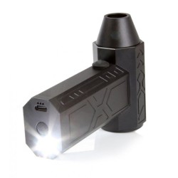 Batériový mini turbo ventilátor s LED baterkou. MAR-POL