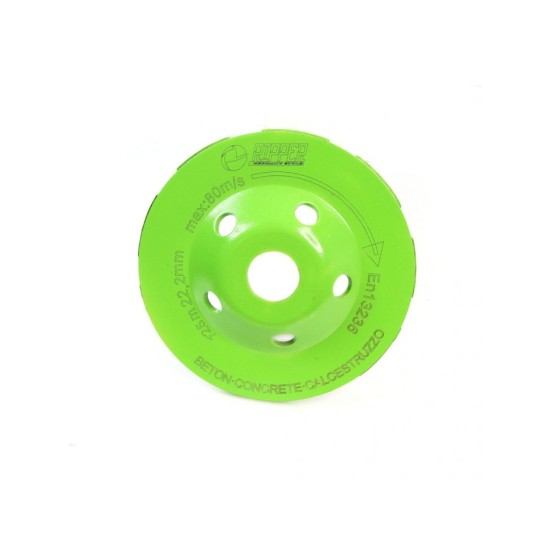 Diamantový brúsny kotúč na betón 125 mm, 22,2 mm DVOJRADOVÝ ROZRÝVAČ Diamantový brúsny kotúč na betón 125 mm, 22,2 mm DVOJRADOVÝ ROZRÝVAČ