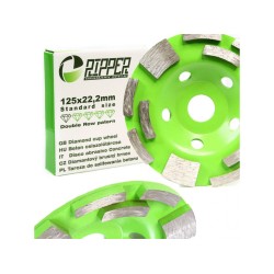 Diamantový brúsny kotúč na betón 125 mm, 22,2 mm DVOJRADOVÝ ROZRÝVAČ Diamantový brúsny kotúč na betón 125 mm, 22,2 mm DVOJRADOVÝ ROZRÝVAČ