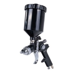 Striekacia pištoľ HVLP s nádobou 0,6 l, trysky 4 ks GEKO
