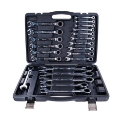 Račňové kľúče 6 - 32 mm, sada 22 ks GEKO Račňové kľúče 6 - 32 mm, sada 22 ks GEKO