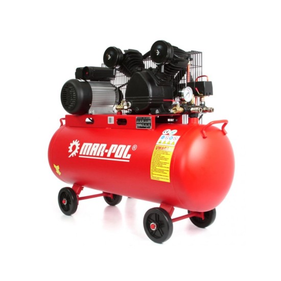 Olejový kompresor 2V, 100 l, 2.2 kW, 230 V MAR-POL Olejový kompresor 2V, 100 l, 2.2 kW, 230 V MAR-POL