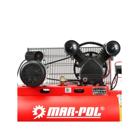 Olejový kompresor 2V, 100 l, 2.2 kW, 230 V MAR-POL Olejový kompresor 2V, 100 l, 2.2 kW, 230 V MAR-POL