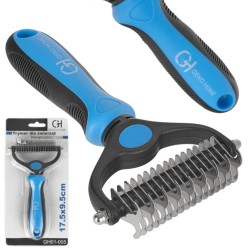 Obojstranná zastrihávacia kefa pre psov a mačky GEKO Obojstranná zastrihávacia kefa pre psov a mačky GEKO