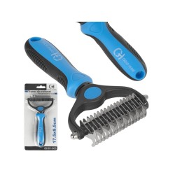 Obojstranná zastrihávacia kefa pre psov a mačky GEKO Obojstranná zastrihávacia kefa pre psov a mačky GEKO