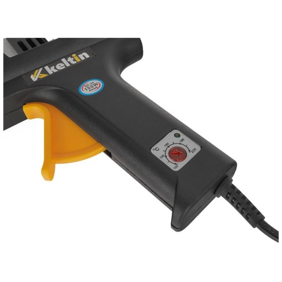 Lepiaca pištoľ s nastaviteľnou teplotou, 150 W, ø 11 mm KELTIN Lepiaca pištoľ s nastaviteľnou teplotou, 150 W, ø 11 mm KELTIN