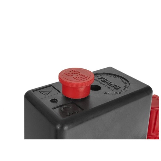 Tlakový spínač pre kompresor 230 V, 2x tlakomer MAR-POL