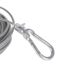 Ocelové lano na čištění komínů 6 m GEKO Ocelové lano na čištění komínů 6 m GEKO