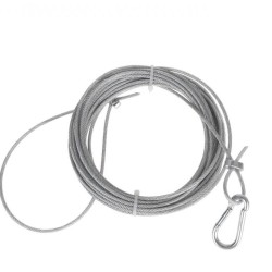 Oceľové lano na čistenie komína 10 m GEKO