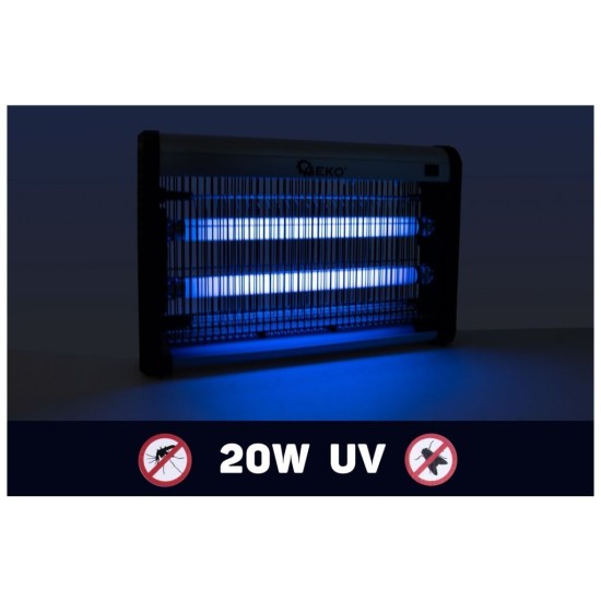 Lapač hmyzu, insekticidní UV lampa 20W GEKO Lapač hmyzu, insekticidní UV lampa 20W GEKO