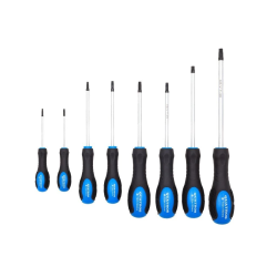 Skrutkovače TORX, T8 - T40, sada 8 ks QUATROS