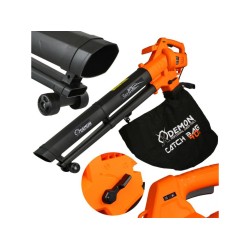 Elektrický fúkač, vysávač, drvič lístia, 3v1 DEMON Elektrický fúkač, vysávač, drvič lístia, 3v1 DEMON