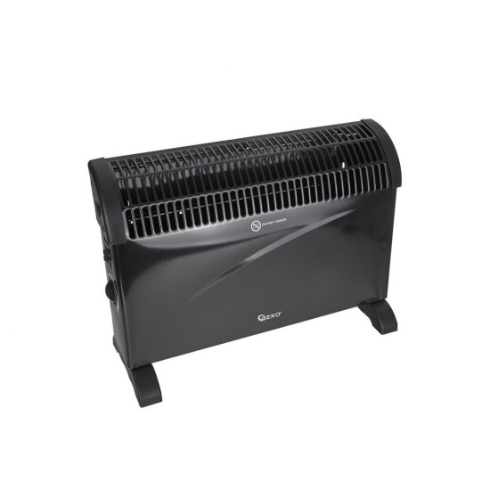 Konvektor s termostatom 2000 W, čierny GEKO