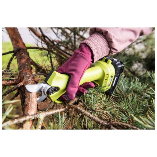 Akumulátorové záhradné nožnice, Li-ion 20 V/2 Ah, BRUSHLESS EXTOL CRAFT Akumulátorové záhradné nožnice, Li-ion 20 V/2 Ah, BRUSHLESS EXTOL CRAFT