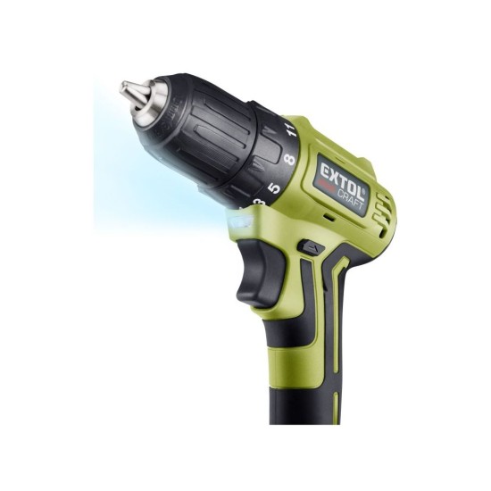 Akumulátorový vŕtací skrutkovač, 20 V Li-ion, BRUSHLESS, bez akumulátora a nabíjačky EXTOL CRAFT