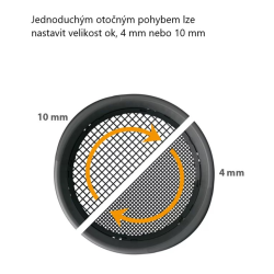 Záhradné sito Duo, 374 mm Respana Záhradné sito Duo, 374 mm Respana