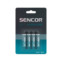 Alkalická batéria SBA LR03 4BP AAA SENCOR
