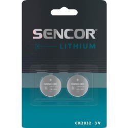 Lítiová batéria SBA CR2032 2BP SENCOR Lítiová batéria SBA CR2032 2BP SENCOR