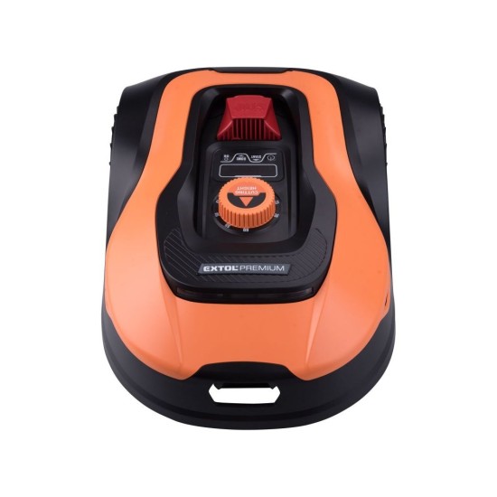 Robotická kosačka, 900 m² EXTOL PREMIUM