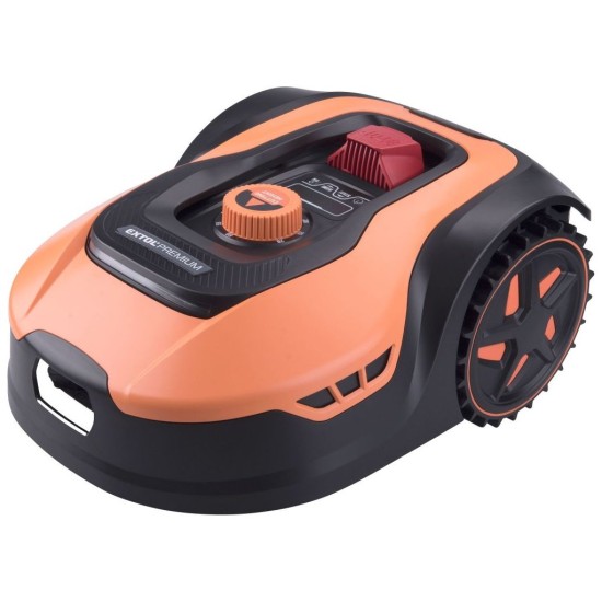Robotická kosačka, 900 m² EXTOL PREMIUM