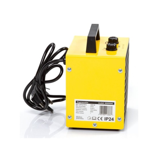 Elektrický ohrievač 3 kW CATA Elektrický ohrievač 3 kW CATA