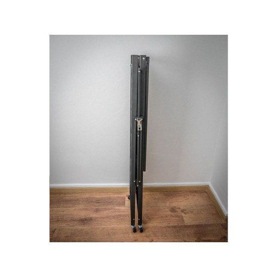 Regály RAW5T polica, kovová, na kolieskach, 4 police, 1630 x 720 x 340 mm, 250 kg