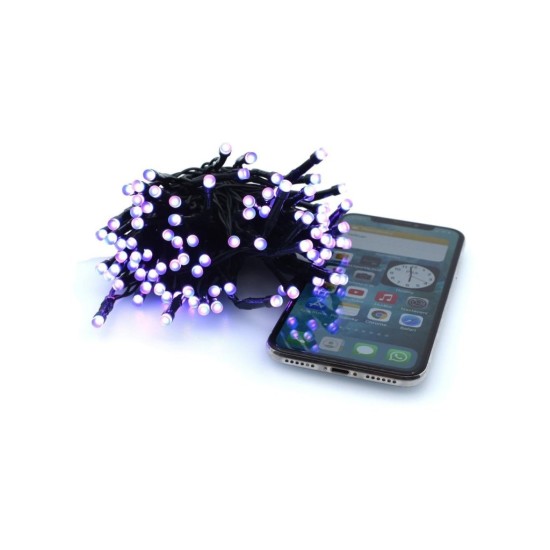 Smart WiFi řetěz RXL 378, barevný s různými efekty, 198 LED RETLUX