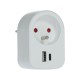 Zásuvka s 2xUSB RPC 70 WH, 5 V / 2100 mA RETLUX Zásuvka s 2xUSB RPC 70 WH, 5 V / 2100 mA RETLUX