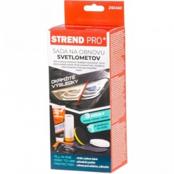 Súprava na renováciu svetlometov, čistenie, leštenie, 14-dielna STREND PRO Súprava na renováciu svetlometov, čistenie, leštenie, 14-dielna STREND PRO