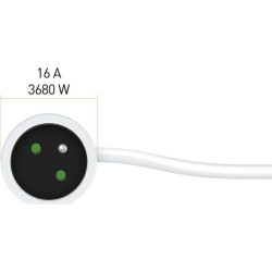 Predlžovací kábel RPC 45, 10 m, 1 zásuvka, 3 x 1,0 mm² RETLUX Predlžovací kábel RPC 45, 10 m, 1 zásuvka, 3 x 1,0 mm² RETLUX