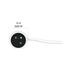 Predlžovací kábel RPC 45, 10 m, 1 zásuvka, 3 x 1,0 mm² RETLUX Predlžovací kábel RPC 45, 10 m, 1 zásuvka, 3 x 1,0 mm² RETLUX