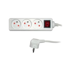 Predlžovací kábel RPC 18, 1,5 m, 3 zásuvky, 3 x 1,0 mm² WS RETLUX Predlžovací kábel RPC 18, 1,5 m, 3 zásuvky, 3 x 1,0 mm² WS RETLUX