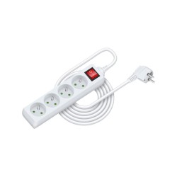 Predlžovacia zásuvka RPC 26, 5 m, 4 zásuvky, 3 x 1,0 mm² WS RETLUX