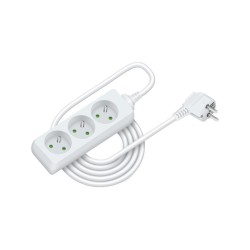 Predlžovací kábel RPC 03, 3 m, 3 zásuvky, 3 x 1,0 mm² RETLUX Predlžovací kábel RPC 03, 3 m, 3 zásuvky, 3 x 1,0 mm² RETLUX