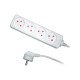 Predlžovací kábel RPC 09, 5 m, 4 zásuvky, 3 x 1,0 mm² RETLUX Predlžovací kábel RPC 09, 5 m, 4 zásuvky, 3 x 1,0 mm² RETLUX