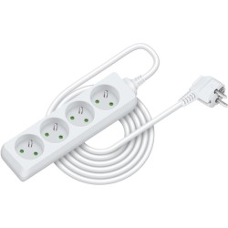 Predlžovací kábel RPC 09, 5 m, 4 zásuvky, 3 x 1,0 mm² RETLUX