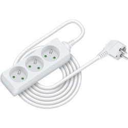 Predlžovací kábel RPC 04, 5 m, 3 zásuvky, 3 x 1,0 mm² RETLUX Predlžovací kábel RPC 04, 5 m, 3 zásuvky, 3 x 1,0 mm² RETLUX