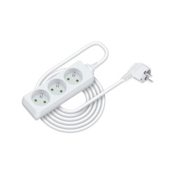 Predlžovací kábel RPC 04, 5 m, 3 zásuvky, 3 x 1,0 mm² RETLUX Predlžovací kábel RPC 04, 5 m, 3 zásuvky, 3 x 1,0 mm² RETLUX