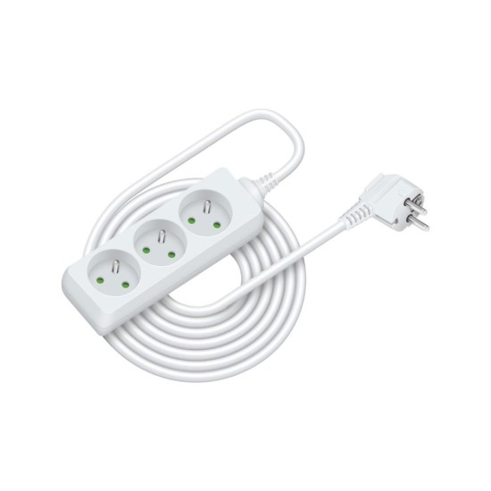 Predlžovací kábel RPC 05, 7 m, 3 zásuvky, 3 x 1,0 mm² RETLUX Predlžovací kábel RPC 05, 7 m, 3 zásuvky, 3 x 1,0 mm² RETLUX