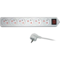Predlžovací kábel RPC 33, 3 m, 6 zásuviek, 3 x 1,0 mm² WS RETLUX Predlžovací kábel RPC 33, 3 m, 6 zásuviek, 3 x 1,0 mm² WS RETLUX