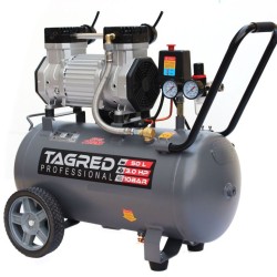 Bezolejový kompresor R2, HEAVY DUTY, 50 l, 3 kW, 230 V, 10 bar - TAGRED